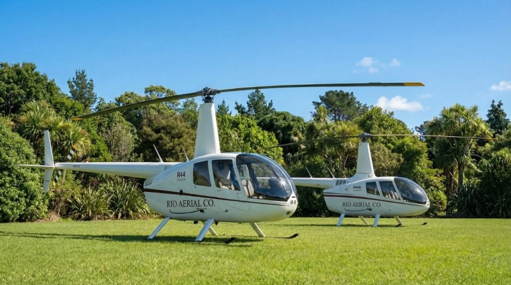 Helicóptero Robinson R44 e R66
